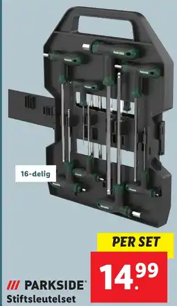 Lidl PARKSIDE Stiftsleutelset aanbieding