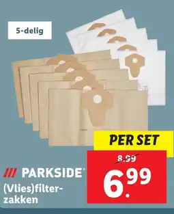 Lidl PARKSIDE Vlies filter zakken aanbieding