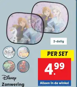 Lidl Disney Zonwering aanbieding