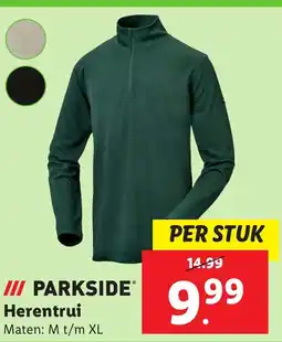 Lidl PARKSIDE Herentrui aanbieding