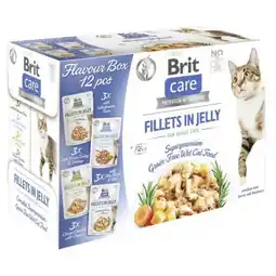 Pets Place Brit Care Cat Flavour Box Fillet - Kattenvoer - Jelly 12x85 g aanbieding