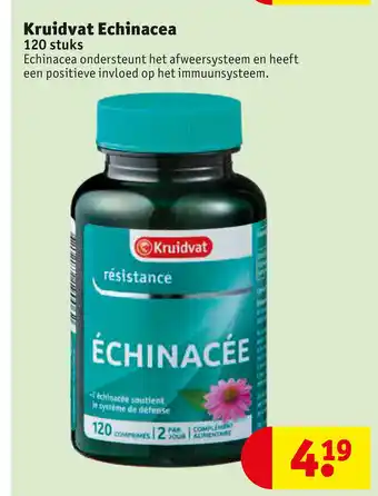 Kruidvat Kruidvat Echinacea 120st aanbieding