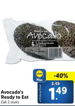 Lidl Avocado's Ready to Eat aanbieding