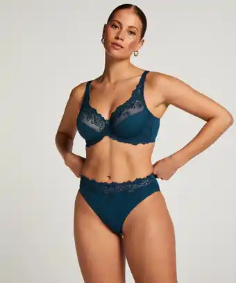 Hunkemoller Hunkemöller Brazilian Diva Blauw aanbieding