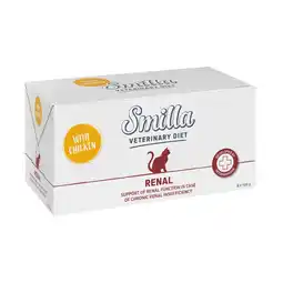 Zooplus 8x100g Renal Kip Smilla Veterinary Diet Kattenvoer aanbieding