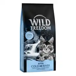 Zooplus 6,5kg Kitten Cold River Zalm Wild Freedom Kattenvoer droog aanbieding