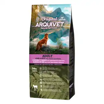 Zooplus Dubbelpak: 2x12kg Arquivet Original Dog Adult Lam & Rijst hondenvoer droog aanbieding