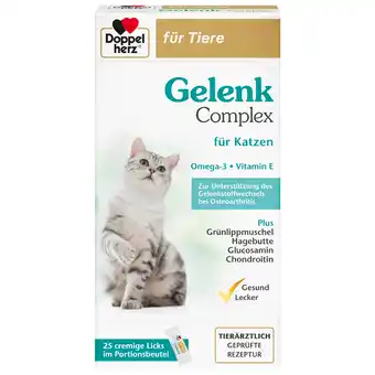 Zooplus 50x10g Doppelherz Joint Complex voor katten Aanvullende voeding voor katten aanbieding