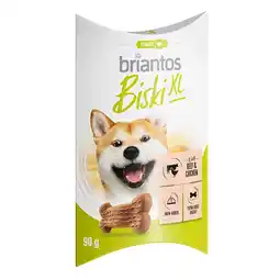 Zooplus 1x90g Briantos Biski XL met Rund en Kip aanbieding