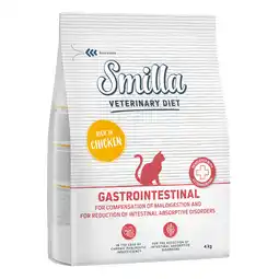 Zooplus 4kg Smilla Veterinary Diet Gastrointestinal Chicken Kattenvoer droog aanbieding