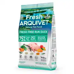 Zooplus Dubbelpak: 2 x 2,5kg Arquivet Fresh Free Run droog hondenvoer met eend aanbieding