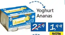 Tanger Markt Yoghurt Ananas aanbieding