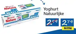 Tanger Markt Yoghurt Natuurlijke aanbieding