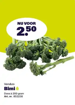 Bidfood Vers&zo Bimi aanbieding