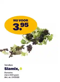 Bidfood Vers&zo Slamix, aanbieding