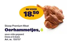 Bidfood Stoop Premium Meat Oerhammetjes aanbieding