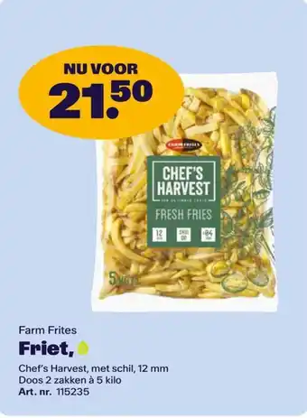 Bidfood Farm Frites Friet aanbieding