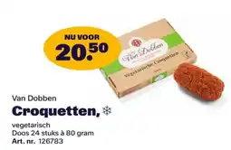 Bidfood Van Dobben Croquetten aanbieding