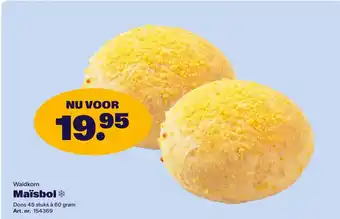 Bidfood Waldkorn Maïsbol aanbieding