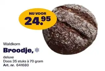 Bidfood Waldkorn Broodje aanbieding