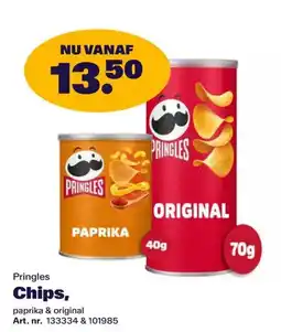 Bidfood Pringles Chips aanbieding