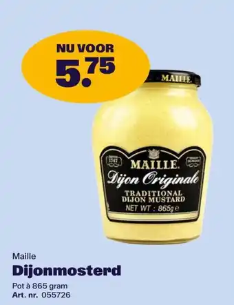 Bidfood Maille Dijonmosterd aanbieding