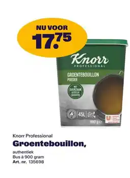 Bidfood Knorr Professional Groentebouillon aanbieding