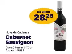 Bidfood Hoya de Cadenas Cabernet Sauvignon aanbieding