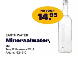 Bidfood EARTH WATER Mineraalwater aanbieding