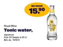 Bidfood Royal Bliss Tonic water aanbieding