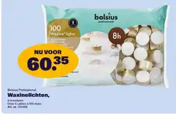 Bidfood Bolsius Professional aanbieding