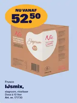 Bidfood Frusco IJsmix aanbieding