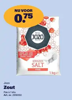 Bidfood Jozo Zout aanbieding