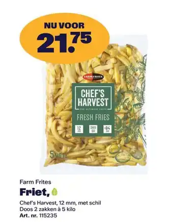 Bidfood Farm Frites Friet aanbieding