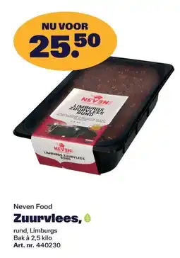 Bidfood Neven Food Zuurvlees aanbieding