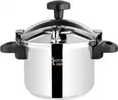 Bol.com Royal Swiss Snelkookpan RVS 10 liter - 3 tot 10 keer sneller koken aanbieding