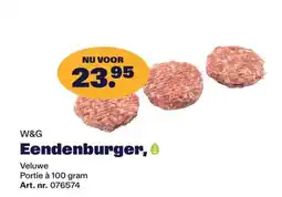 Bidfood W&G Eendenburger aanbieding