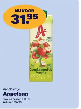 Bidfood Appelsientje Appelsap aanbieding