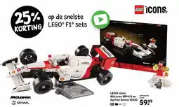 Intertoys LEGO Icons McLaren MP4/4 en Ayrton Senna 10330 aanbieding