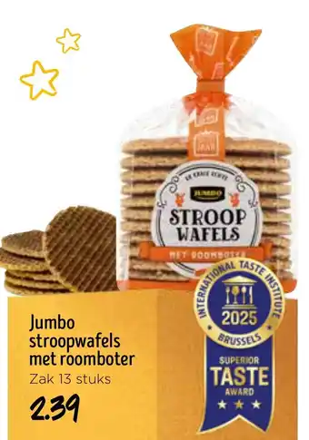 Jumbo Jumbo stroopwafels met roomboter aanbieding