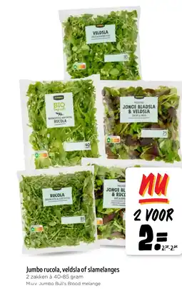 Jumbo Jumbo rucola, veldsla of slamelanges aanbieding