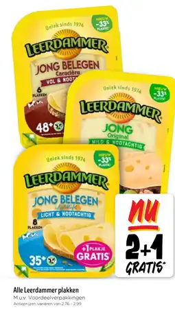 Jumbo Alle Leerdammer plakken aanbieding