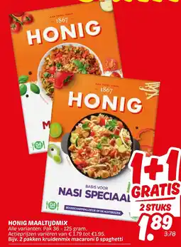 Dekamarkt Honig maaltijdmix aanbieding