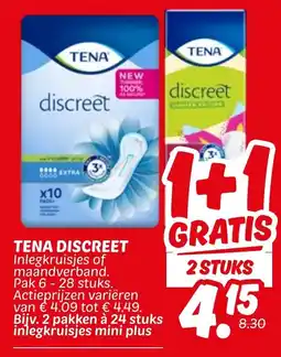 Dekamarkt Tena discreet aanbieding