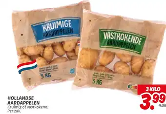 Dekamarkt Hollandse aardappelen aanbieding