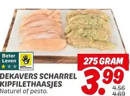 Dekamarkt Dekavers scharrel kipfilethaasjes aanbieding