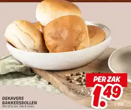 Dekamarkt Dekavers bakkersbollen aanbieding