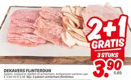 Dekamarkt Dekavers flinterdun aanbieding