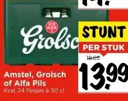 Vomar Voordeelmarkt Grolsch aanbieding