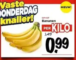 Vomar Voordeelmarkt Bananen aanbieding